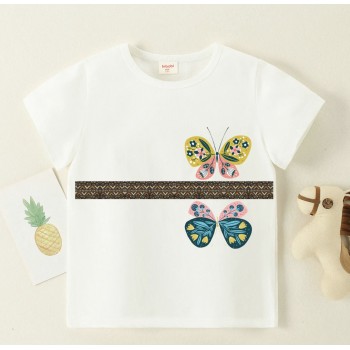 T-shirt papillons