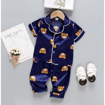 Pyjama oursons bleu